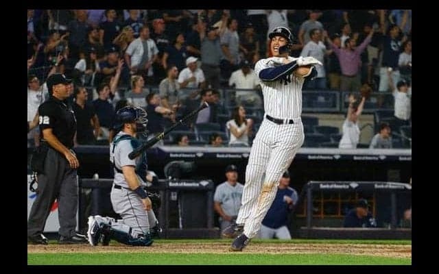 【MLB】これぞスタントンの驚愕パワー　192キロ弾丸安打＆189キロ史上最速サヨナラ弾