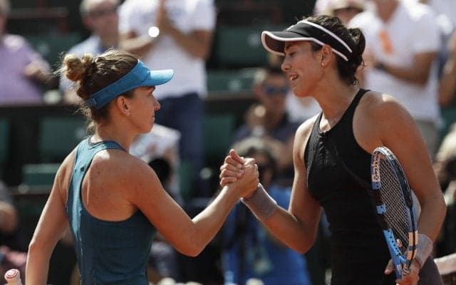 苦手な芝コートも「今は楽しんでいる」というムグルッサ。「ウィンブルドン」タイトル防衛に向け意気込みを語る