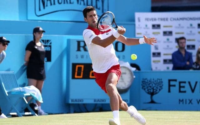 【6/21ロンドン試合結果】ジョコが世界5位ディミトロフに快勝でベスト8入り。キリオスとマナリノも準々決勝進出