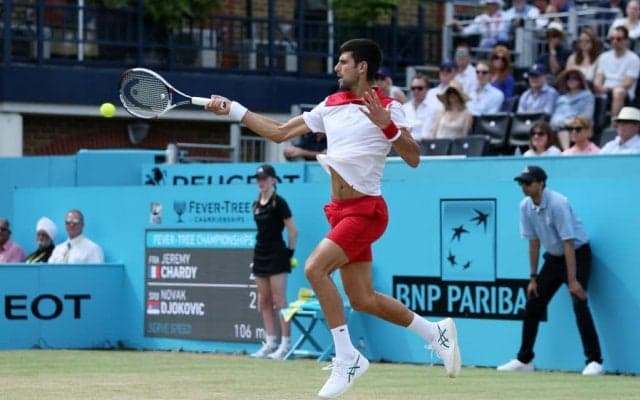 【6/23ロンドン試合結果】ジョコが同大会10年ぶりの決勝進出。決勝の相手は世界6位チリッチに決定