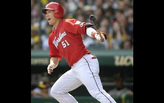 「4番の見せ場」弾！広島東洋・鈴木が9回にトドメの満塁アーチ！