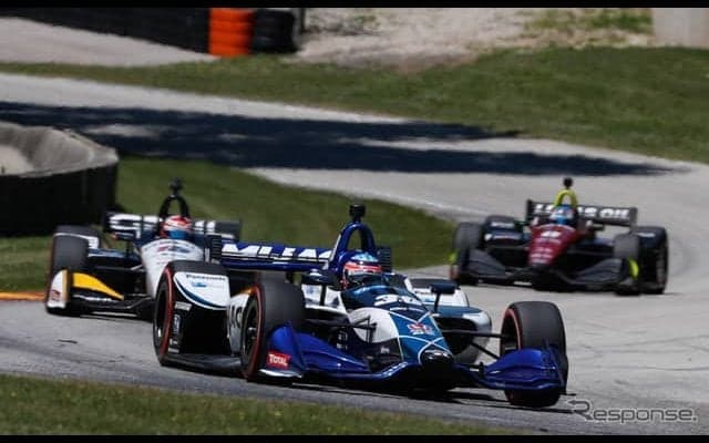 【INDYCAR 第10戦】佐藤琢磨が今季ベストの4位、表彰台にあと一歩の好走…優勝はニューガーデン