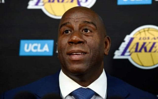 レイカーズ球団社長のマジック・ジョンソンが決意「2年で結果が出なければ辞任」