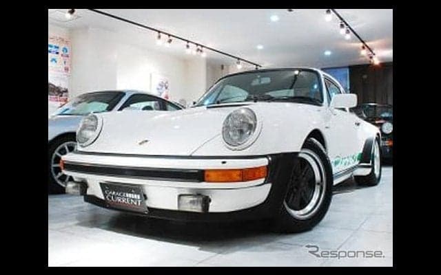 ポルシェ 930ターボEV仕様、新東名 NEOPASA清水に期間限定で展示　7月1日-8月31日