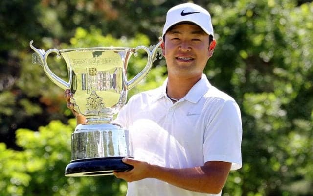 賞金ランク1位の時松隆光　後半戦に向けて「最後まで諦めない」