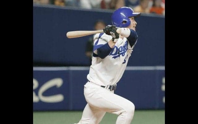中日・松井雅が復帰即スタメンマスクで先制弾＆同点打！