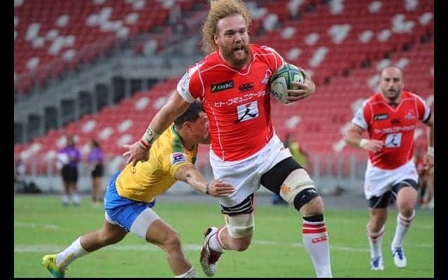  サンウルブズのブリッツ主将　「ネバーギブアップ約束した」 