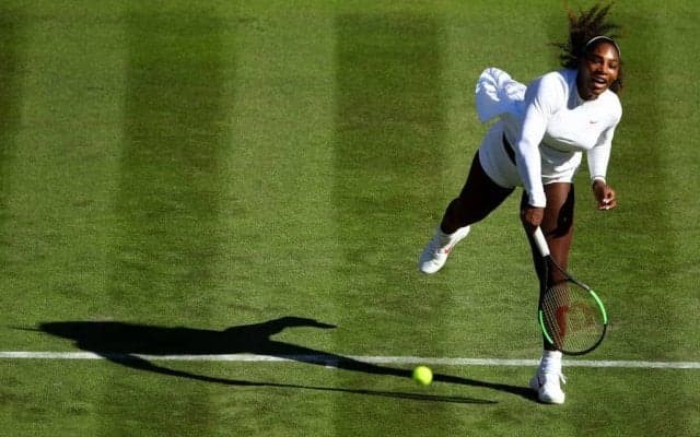 セレナは、芝のグランドスラム初戦でストレート白星[ウィンブルドン]