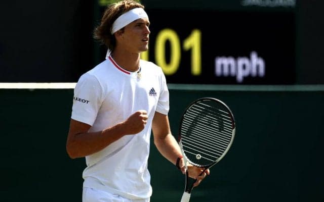 ズベレフが圧倒しストレートで1回戦突破[ウィンブルドン]