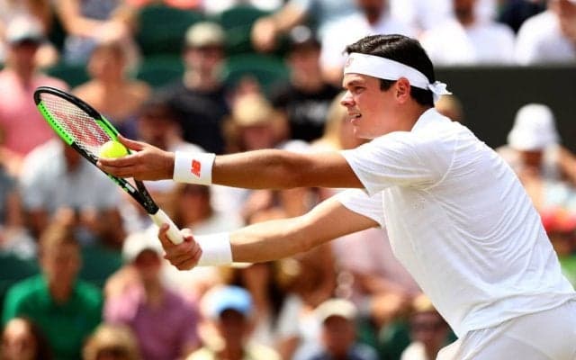 ラオニッチが2回戦で3セット連続でタイブレークを制して白星[ウィンブルドン]