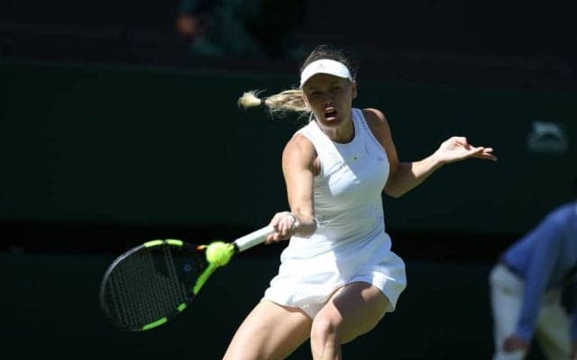 ウォズニアッキがストレートで1回戦を突破して好スタート[ウィンブルドン]