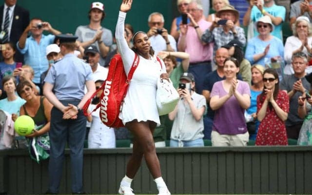 セレナが2回戦もストレート勝ちで、ムラデノビッチとの3回戦へ[ウィンブルドン]