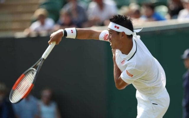 【速報】錦織 3年連続3回戦進出。24本のエースを叩き込む[ウィンブルドン]