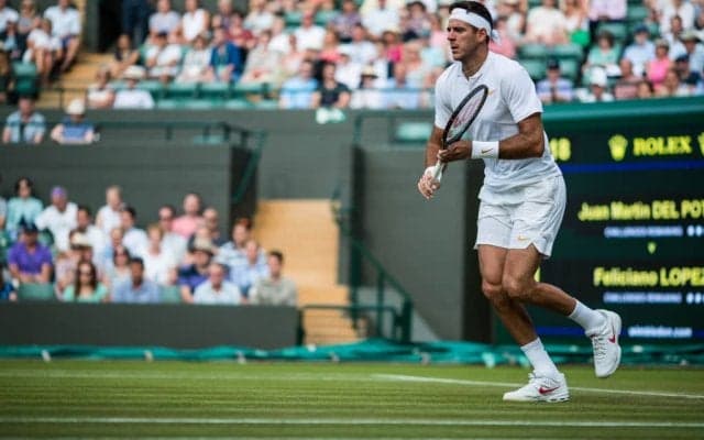 デル ポトロが6連続でラブゲームのキープも見せ快勝、3回戦では「トリッキーな」ペールと対戦へ[ウィンブルドン]