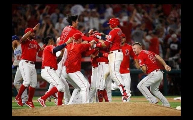 【MLB】大谷翔平、逆転サヨナラ勝利呼んだ四球に笑顔「打てないので四球しかない」