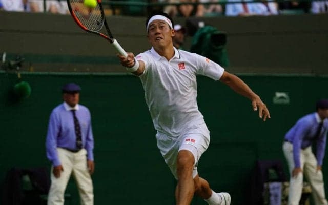 【7/7試合結果】錦織2年ぶり4回戦進出。大坂は元世界1位ケルバーに敗れる。マクラクラン勉／ストルフは2回戦突破[ウィンブルドン]