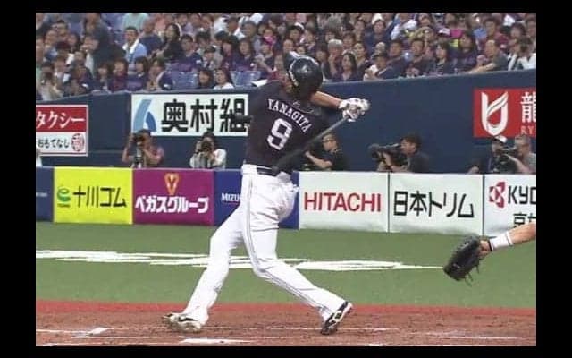 ホークス柳田、京セラD5階席中段へ超特大弾　「打った瞬間入ると」で“確信歩き”