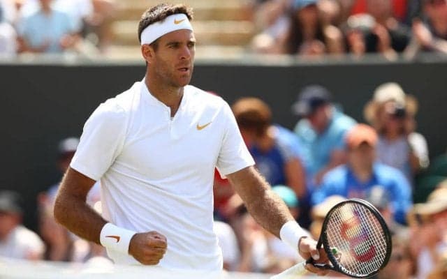 デル ポトロはペールにストレート勝ちで4回戦進出[ウィンブルドン]