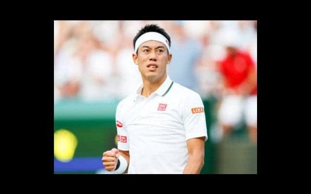 錦織圭、集中力のネジを巻きまくり。「芝史上最高の出来」で快勝