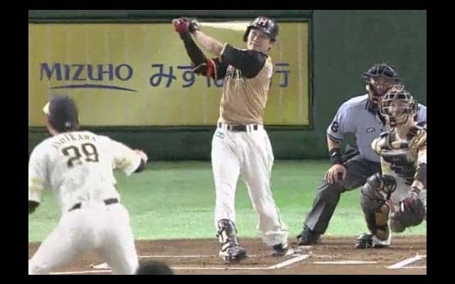日本ハム打線が爆発　西川6号2ラン＆レアード16号2ランで鷹・石川をKO