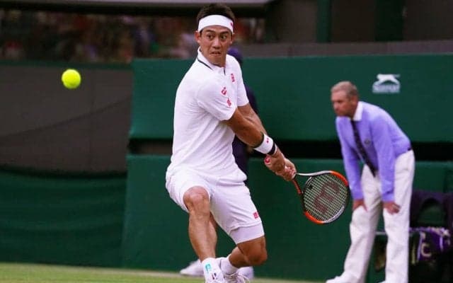 【速報】錦織が第2セットをタイブレークの末に奪い返す[ウィンブルドン]