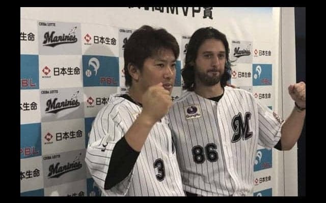 ロッテ、ボルシンガー＆角中が6月間MVP受賞　12年目で初の角中「素直に嬉しい」