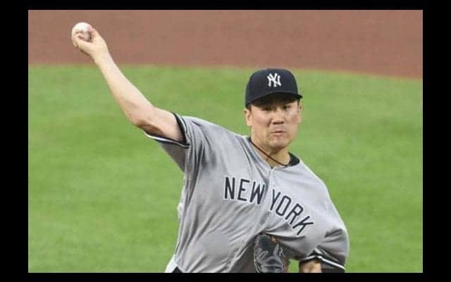 【MLB】田中将大、1か月ぶり復帰戦は勝敗つかず　ヤンキースはサヨナラ負け