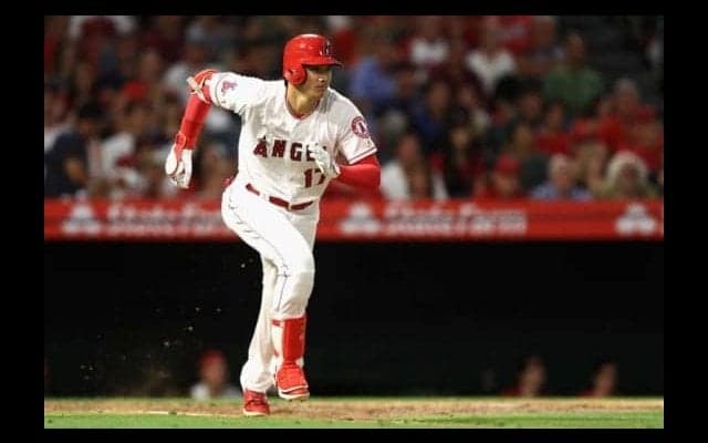 【MLB】大谷翔平、第5打席で痛烈な左前適時打　左腕エリアスから復帰後初タイムリー