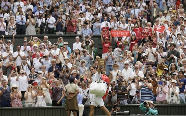 フェデラー、3年ぶりにセンターコートから外れる[ウィンブルドン]