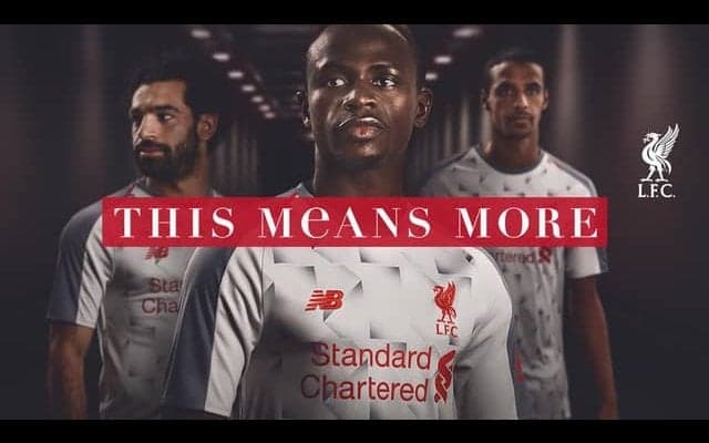 リバプールFC、グレーバイオレットを基調とした3rdユニフォームを発表