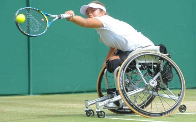 上地「一本一本取るのが精一杯だった」。シングルス決勝進出ならず[ウィンブルドン]