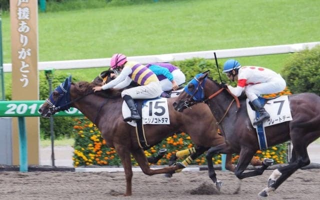 【福島1R/2歳未勝利】ヘニーヒューズ産駒 ニシノコトダマが首の上げ下げを制して初勝利！