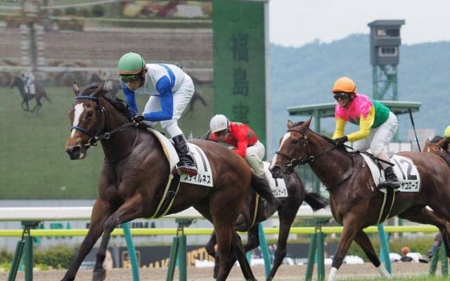 【福島6R/2歳新馬】ゴールドヘイロー産駒 スティルネスが力でねじ伏せる
