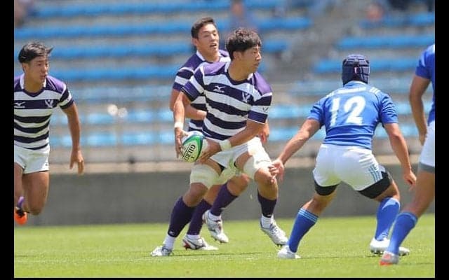  リーダー兼広報兼LO。明大の土井暉仁、大忙しのラストイヤー。 