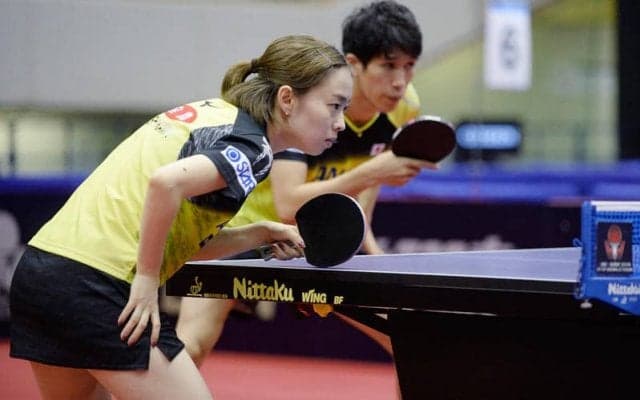 吉村・石川ペア貫禄のストレート勝ちで決勝進出を決める＜卓球・ジャパンOP＞