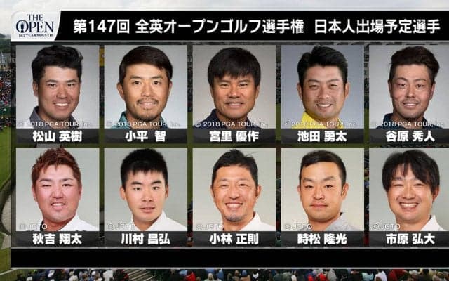 世界最古のメジャー大会「全英オープンゴルフ選手権」　憧れの夢舞台に立つ選手たちの想い