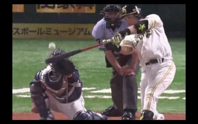 ホークス松田“またまた”十亀打ち　6回にリード広げる16号ソロ、今季4発目