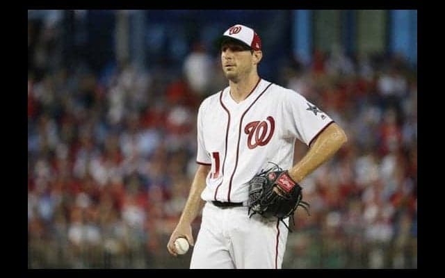 【MLBオールスター】長身ジャッジに被弾のシャーザーが得た教訓「彼はデカすぎるから…」