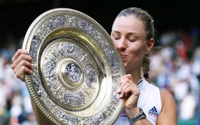 あの絶対女王グラフ以来。ケルバーはドイツ人女子として22年ぶりに「ウィンブルドン」を制覇[ウィンブルドン]