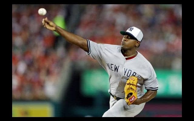 【MLBオールスター】セベリーノのスライダーが「半端ない！」　ハーパー三振斬りにファン歓喜