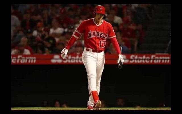 【MLB】大谷翔平、快投カイケルの前に手も足も出ず　3打席連続三振で客席からため息