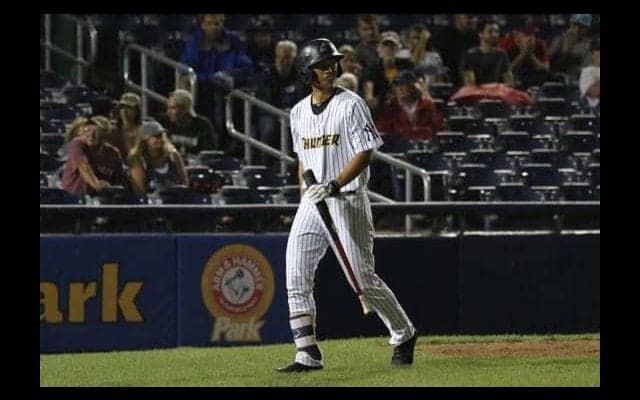 【MLB】ヤンキース2A加藤豪将、3三振で連続安打止まる　不慣れDHで「リズム掴めず」