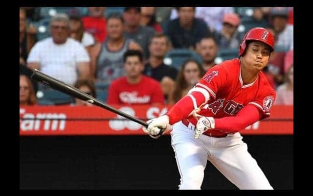 【MLB】大谷翔平、第1打席は空振り三振　トラウトのソロでエンゼルス先制