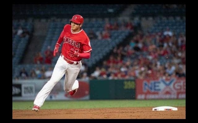 【MLB】大谷翔平、第2打席は変化球見極め四球　エンゼルスは2点のリードを奪う