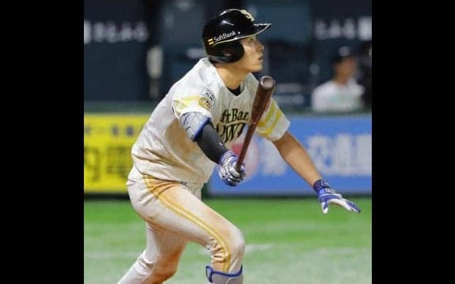 サヨナラ呼んだ奇跡のひと振り！福岡ソフトバンク・上林「今日はテラスさまさま」