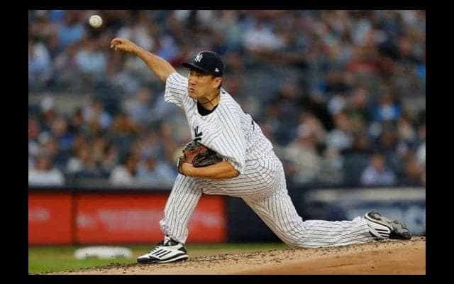 【MLB】田中将大、5年連続2桁勝利に王手！　6回零封8奪三振で9勝目、チームは3連勝