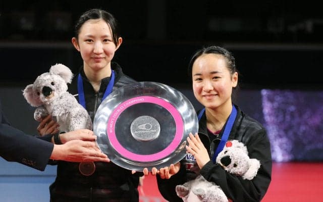 “みまひな”ペアが日本人対決制し優勝＜卓球・ITTFオーストラリアOP女子6日目＞
