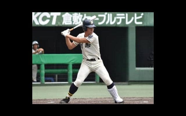最速148キロ、県大会２本塁打。創志学園のマルチプレーヤーは根尾昂級