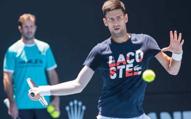 ジョコビッチ、「全豪オープン」復帰は新たなサーブと共に