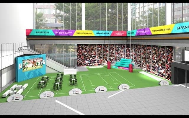 ストリートラグビーやパブリックビューイングが楽しめる「丸の内ラグビーパーク」開催